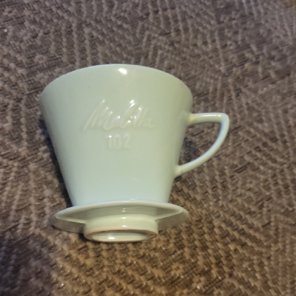 Melitta Coffee Dripper in Light Green
